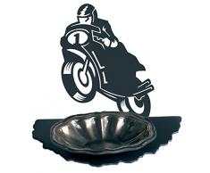 IMEX EL ZORRO 11475 Cendrier Moto de Courses 137 x 175 mm