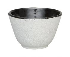 Berghoff en Fonte de Style Japonais et émail Bols à thé, Lot de 2, Blanc, 2 pièces