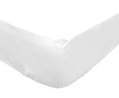 Soleil docre 911152 Uni Drap Housse BÃ©bÃ© Coton Blanc 60 x 120 cm