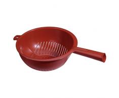 CURVER | Passoire à manche, Rouge, Other Kitchenware, 36,5x22,8x11 cm