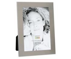Deknudt Frames S65RP1 Cadre Photo en Aluminium Argenté 13 x 18 cm