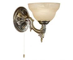 Eglo 85859 Applique murale, Métal, E14, Marron