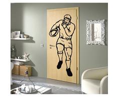 TATOUTEX 3613246224177 Sticker Mural, Gris Clair, L 90cm x H 206cm