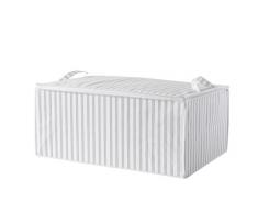 COMPACTOR Housse de Rangement pour Couette, Fermeture Zippée 100% Hermétique, Anti-Poussière, Gris, Polypropylène et EVA, 50 x 70 x H. 30 cm, RAN7505