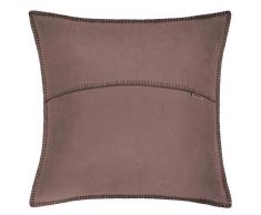 zoeppritz since 1828 Coussin dÃ©coratif en Polyester Viscose, 840 Smoke, 40 x 40 cm