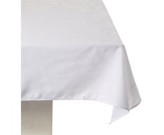 Linder 0542 /10/10013/814 Nappe Jacquard Rectangulaire Cancun Blanc 145 x 240 cm