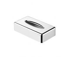 Geesa 1210-02 Boîte à mouchoirs à Poser ou Fixer au Mur Chromé