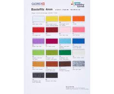 GLOREX Souple au Peluche, Plusieurs Multicolore, 31Â x 21Â x 0,4Â cm