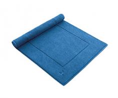 mÃ¶ve Superwuschel tapis de bain, Coton, Cornflower, 60 x 60 cm
