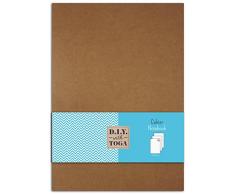 D.I.Y with Toga Cahier Autre, Kraft, 21.5 x 30.5 x 0.5 cm