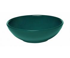 Emile Henry Eh972122 Saladier Céramique Bleu Feu Doux 22 X 22 X 7 cm