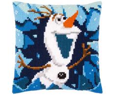 Vervaco Kit Coussin au Point de Croix Disney Olaf