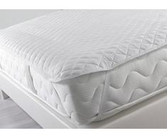 Douceur dIntérieur Sur-Matelas avec Elastiques Microfibre Unie 160 x 200 cm