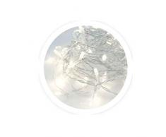 GSC Evolution Guirlande transparente 5 m 8 fonctions 6000-10000 K, blanc