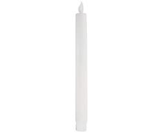 Best Season M-Twinkle Set de bougies LED en plastique Blanc