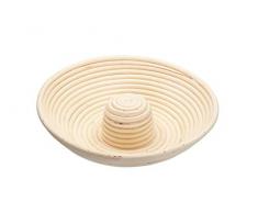 Kitchen Craft Home Made Panier à Pain, Mélange de Plusieurs matériaux, Marron, 9 x 12 x 16 cm