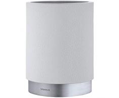 blomus 68972 Verre à Dents Ara Gris/Argent, Acier Inoxydable, 8,5 x 8,5 x 11 cm