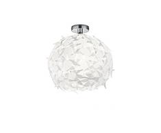 Reality, Plafonnier, Neptun 1xE27, max.60,0 W Acryl, Blanc, Corps: Acryl, Blanc Ã:44,0cm, H:43,0cm IP20