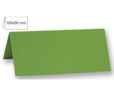 Rayher Carte de Table, Double, 100 x 90 mm, uni, 220 g, Sachet 5 Pièces, dans