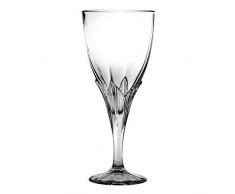 Crystaljulia 2535 Lot de 6 Verres Ã vin Cristal - 320 ML