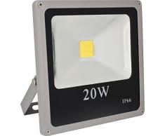 Garza 400766 Projecteur dâextÃ©rieur COB LED 20 W