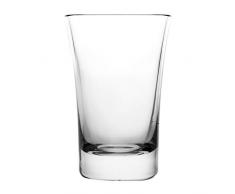 Cristal de Sèvres Vertigo Set de Verres Vodka, Verre, 5 x 5 x 5 cm, Lot de 2