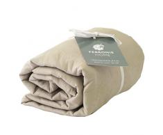 Moorish Idol - Satin de Coton Housse de Couette- 240cm x 220cm- Naturel