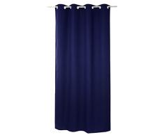 Linder 978/49/375FR/140x240 Uni Rideau Occultant Polyester Bleu Roi 140 x 240 cm