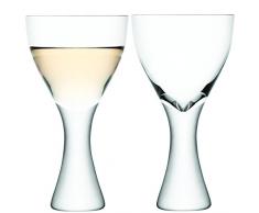 LSA International Elina - Lot de 2 Verres Ã vin et Eau, clairs, Claire, Wine Glass 300ml