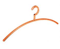 Wenko 14107100 Cintre Bulle Rouge Cintre pour VÃªtements, Plastique, 46 cm, Orange
