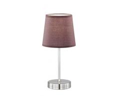 Wofi 832401510000 Cesena Lampe de Bureau E14 1 x 42 W Bordeaux