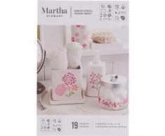 Plaid Martha Stewart adhÃ©sifs pochoirs 2 Feuilles/Pkg-Fleurs 5-3/4X 7-3/4 19 Dessins