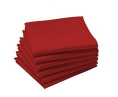 Coucke Serviette de Table, Groseille, 45 x 45 cm