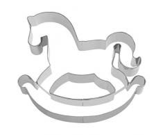 Birkmann 1010696010Â AES Cheval Ã Bascule 12Â cm, Plastique, Gris, 5Â x 3Â x 2Â cm