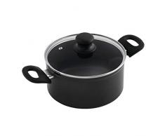 Kuhn Rikon 2 37455 Easy Induction Faitout 2.2L/18cm, Noir