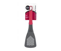 Wham 21855 Design Fente Poêles Spatule, Plastique, Chilli Rouge, 31,5 x 9 x 2,5 cm