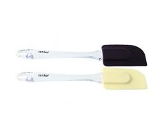 Zenker 43552 Spatule silicone, spatule de pÃ¢tisserie, spatule de cuisine, Plastique, Silicone, CrÃ¨me, 26 cm