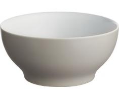 Alessi Dc03/54 Lg Tonale Petit Bol en Céramique Stoneware, Light Grey, Set de 4 Pièces