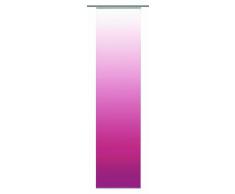 Home Fashion 86508-731 Madrid Rideaux Coulissant Fuchsia 245 x 60 cm