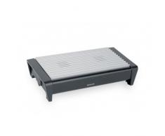 Brabantia 477140 Chauffe-Plat 2 Bougies + Grille Grise Noir Satiné