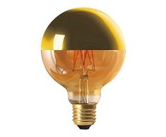 GIRARD SUDRON Ampoule LED globe 8W E27, dorée - Lunité