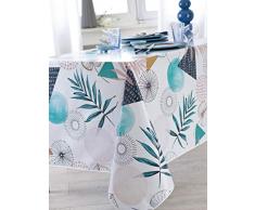 CALITEX Nappe Toile Cirée, Bleu, 140 x 200 cm