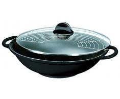 Silit 2137193388 Wok, Fonte, Transparent, 30 cm