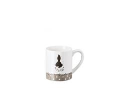 Hutschenreuther Mug avec Anse Taupe 0, 25Â L, Porcelaine, Gris, 13.6Â x 12.8Â x 12.8Â cm