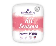 Slumberdown Couette 4 Saisons 3 en 1 en Polycoton 15 Tog, King