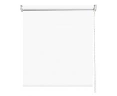 MADECOSTORE Store Enrouleur Occultant Easy Roll Tissu Uni Gris clair - L65 x H190cm - Sans perçage