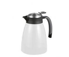 Esmeyer 305-051 Carafe Isotherme, Acier Inoxydable, Blanc, 15 x 15 x 21,5 cm