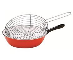 Baumalu 311400 Poêle à Friture en Émail 26 cm , Noir