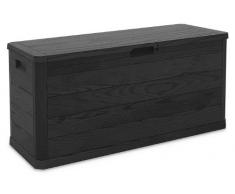TOOMAX Z164R097 Art. 164 Woody Boîte de Coussin Multifonctionnel Anthracite 117 x 45 x 56 cm