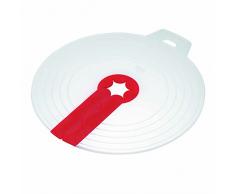 KUHN RIKON 20181 Couvercle Anti-Projections pour mixeur Rouge 30cm, Plastique, Multicolore